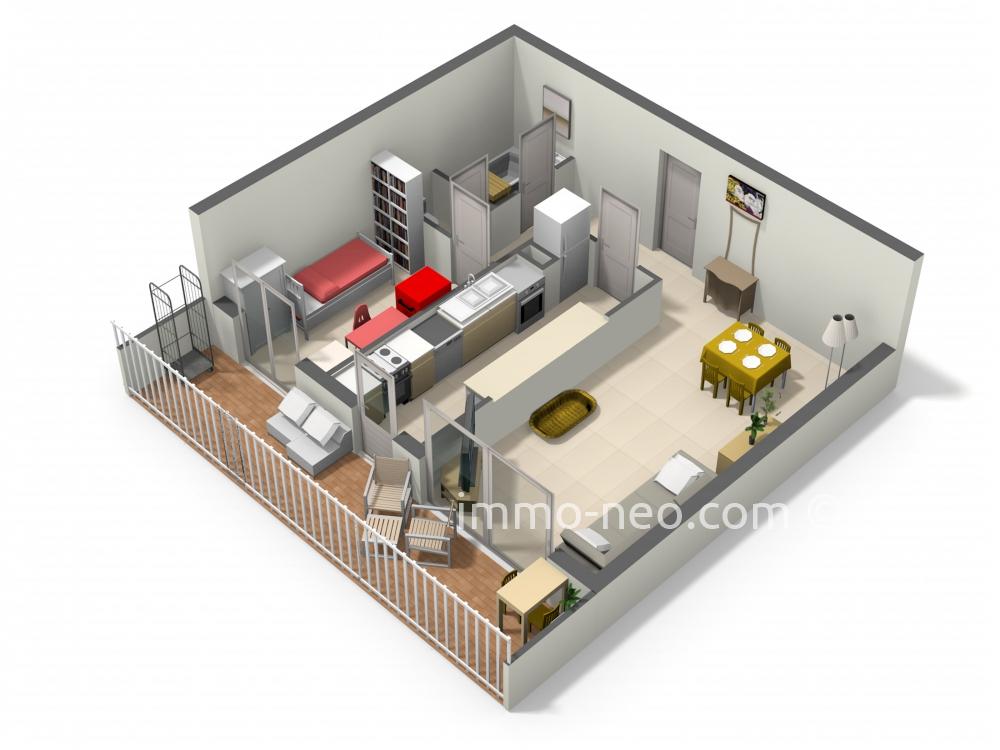 plan appartement 48m2